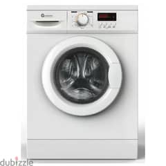 washing machine 7kg silver GENERAL غسالة