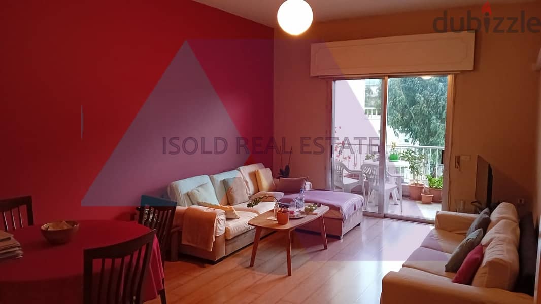 A furnished 60 m2 apartment for rent in Achrafieh , next USJ 0