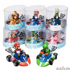 Mario Kart Pull Back Racers Car Toys For Kids And Fans - 7 Models