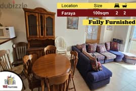 Faraya 100m2 | Furnished | Panoramic View | Common Area | DK |