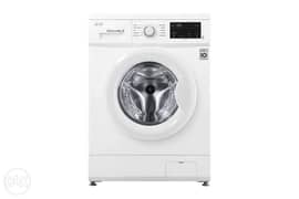 LG غسالة لجي Front Load Washing, 7 Kg, 6 Motion Direct Drive, S
