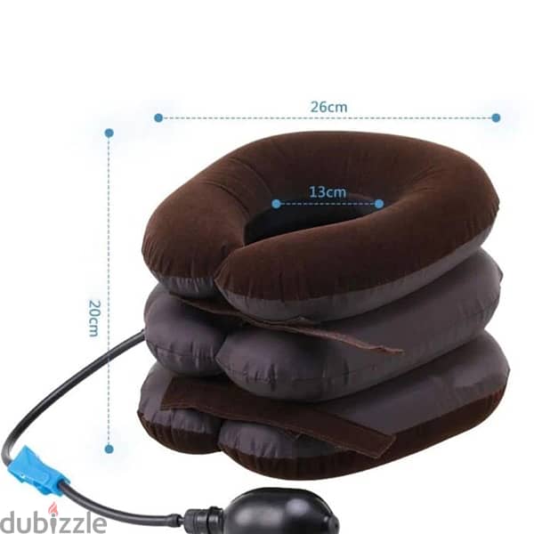 Inflatable Neck Pillow Tractors for cervical spine, Three Layers 3