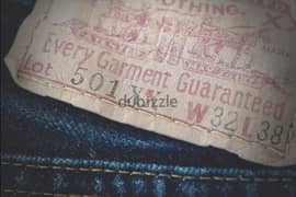 original Levi's jeans size 501 XX  W32 L38