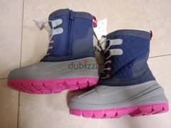 Snow boots for girls never used size 33