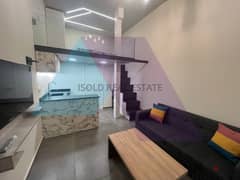 A furnished and decorated 42 m2 chalet for sale in Halat/Jbeil