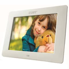 Coby Digital Photo Frame 8 inch with Remote Clock Calendar - DP807