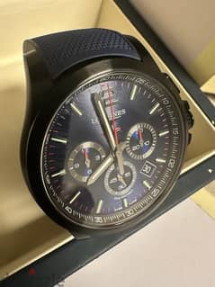 longines V. H. P pvd chronograph unworn Full Set