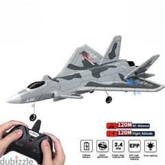 J-20 Fighter Jet with Remote, R/C Foam Toy Plane