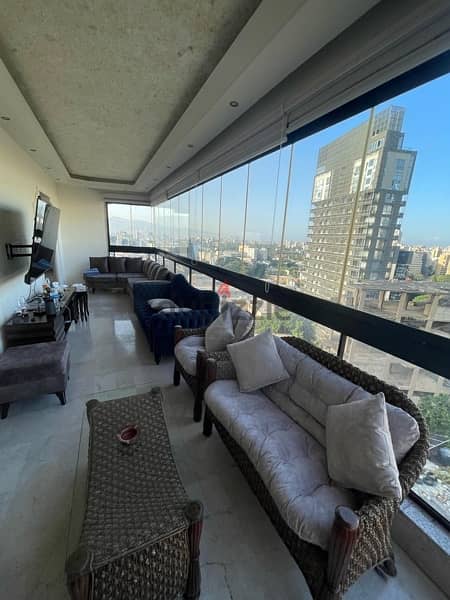 | SOLAR PANELS INSTALLED | Furnished Spacious apartment in Achrafieh. 5