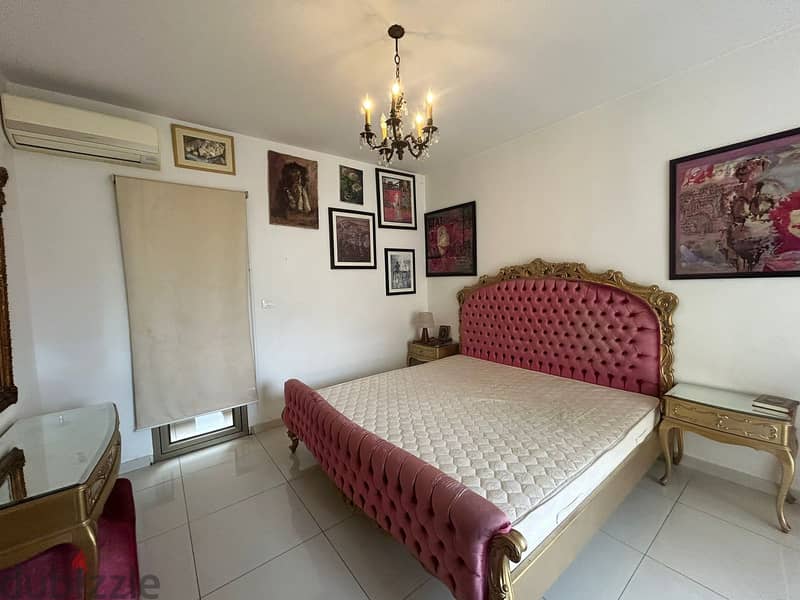 L14479-2-Bedroom Duplex Apartment for Rent in Verdun, Ras Beirut 4