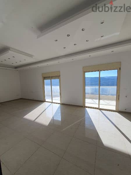 190m² + 190m² roof | Duplex for sale in baabdat 1
