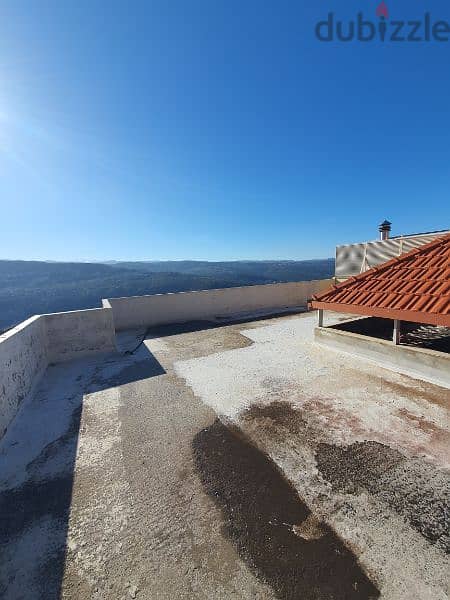 190m² + 190m² roof | Duplex for sale in baabdat 14