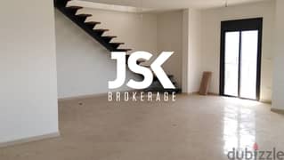 L14520-Duplex With Roof And View for Sale In Jouret Al Ballout