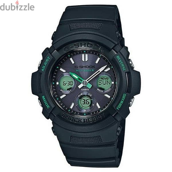 CASIO G SHOCK TOUGH SOLAR AWG-M100RC-1AJF 0