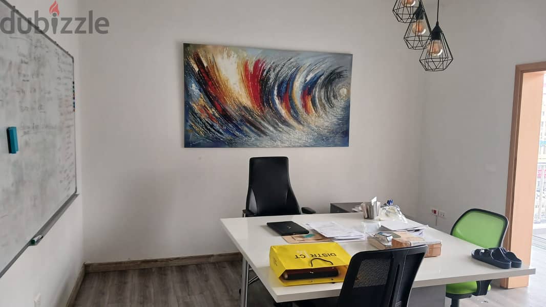 L14548-Semi-Furnished Office for Rent In Zalka 3
