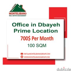 Office for Rent in Dbayeh !!!!