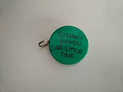 Vintage funny keychain - Not. Negotiable