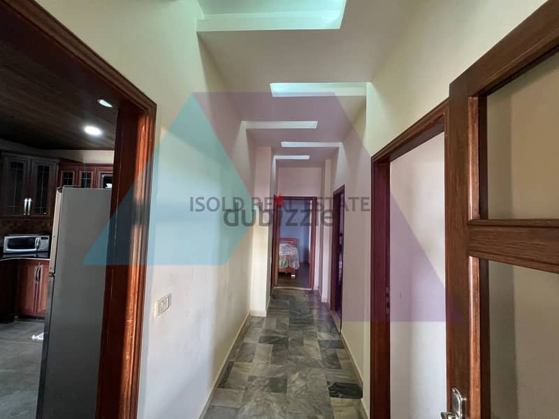 decorated 3 bedroom apartment + sea view for sale in Blat / Jbeil 9