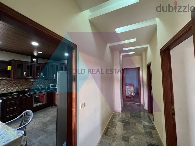 decorated 3 bedroom apartment + sea view for sale in Blat / Jbeil 11