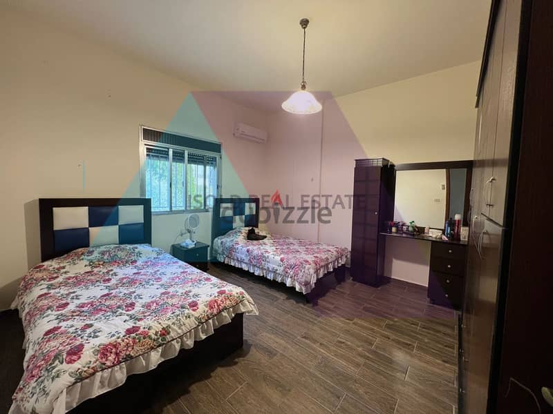 decorated 3 bedroom apartment + sea view for sale in Blat / Jbeil 13