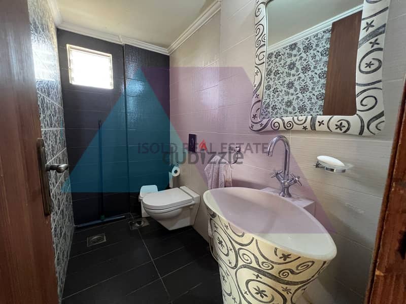decorated 3 bedroom apartment + sea view for sale in Blat / Jbeil 16