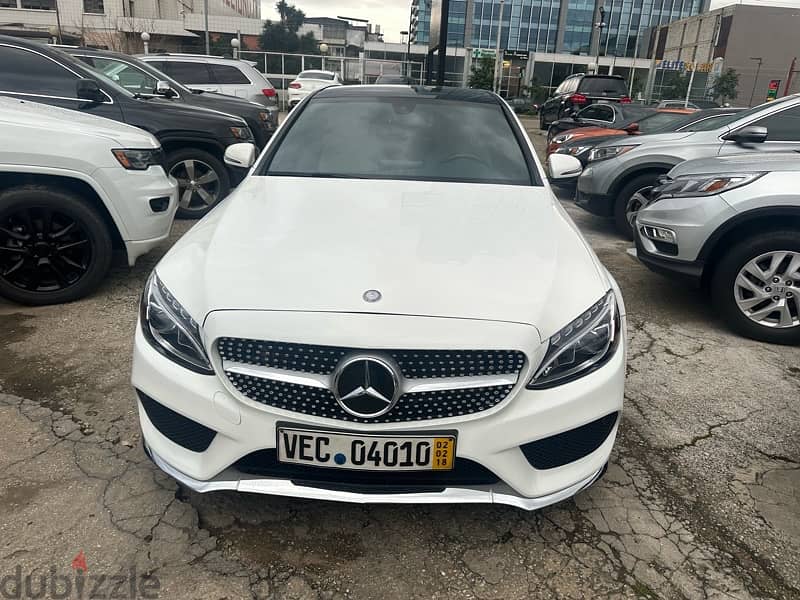 Mercedes Benz C300 Free Registration 4matic  white Look AMG 2016 2