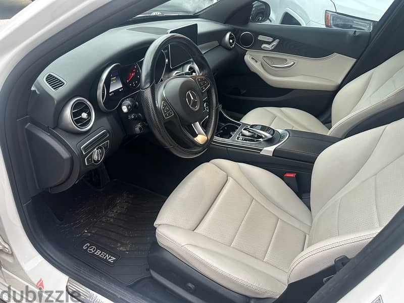 Mercedes Benz C300 Free Registration 4matic  white Look AMG 2016 7
