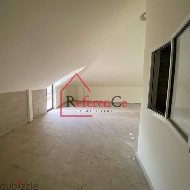 Prime apartment with roof in bouar شقة مميزة مع سطح في البوار 4