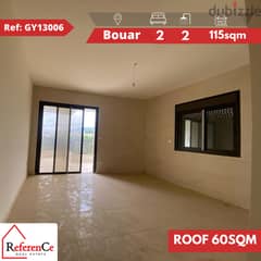 Apartment with roof in Bouar شقة مع سطح في البوار 0