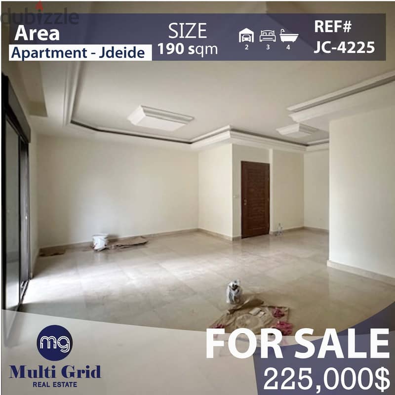 Apartment for Sale in Jdeide, JC-4225, شقة للبيع في جديدة-المتن 0