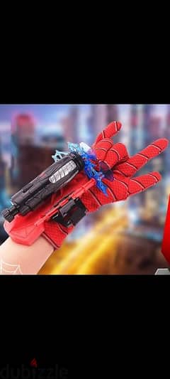 Spiderman web shooting machine