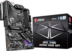 MSI Z490 Edge wifi + i7 10700K