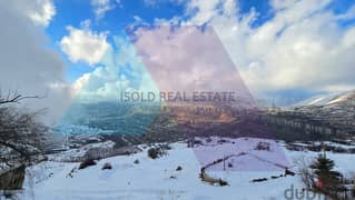 Furnished 185 m2 duplex chalet having open view for rent in Faraya