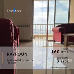APARTMENT for RENT in RAYFOUN | 160 MTS2 | 3-Bed | 2-Baths