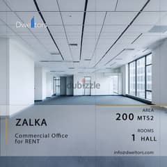 Office for rent in ZALKA - 200 MT2 - Open Space