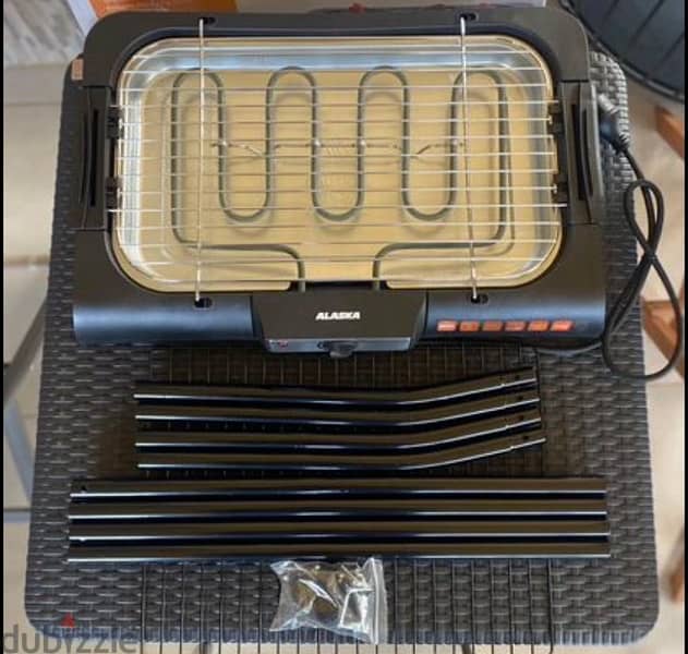 Alaska electric standing grill مشوى كهربائي 3