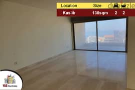 Kaslik 130m2 | Sea View | Prime Location | High-End | KH |