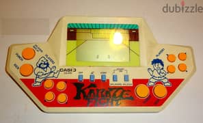 Vintage Casio Karate fight handled game