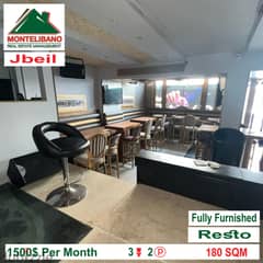 Prime Location In Souk Jbeil ! Fully Equiped Resto for rent!!!