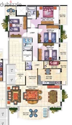 MAR ELIAS CHEHADEH STREET (260SQ) 4 BEDROOMS , (MA-127)