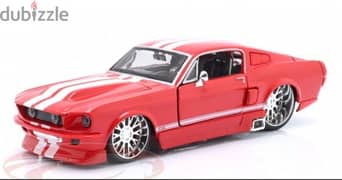 Ford Mustang 5.0 GT 1967 diecast car model 1;24.