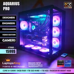 Xigmatek Aquarius PRO i9 12TH New VGA Radeon RX 6950XT Gaming Desktop