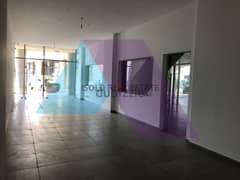 A 80 m2 ground floor store for sale in Jbeil Town