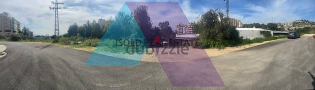A 736 m2 land for sale in Dbaye/Zouk el Kharab