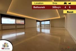 Ballouneh 300m2 | Rent | Luxury | Generous dimensions | KS |