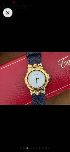 Vintage Tabbah Premiere Gold Plated Ladies Watch Original Box, Pouch &