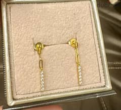 earings , high classy , gold color حلق لون ذهبي