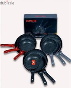 AIWA  saucepans BLACK COLLECTION/ 3$ delivery.