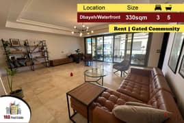 Dbayeh/Waterfront 330m2 | Rent | Partial View | Gated Community | MJ |
