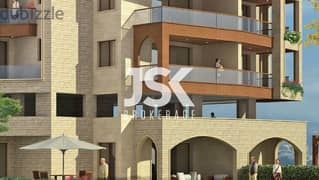 L14927-An Under Construction Apartment With Garden for Sale In Bikfaya